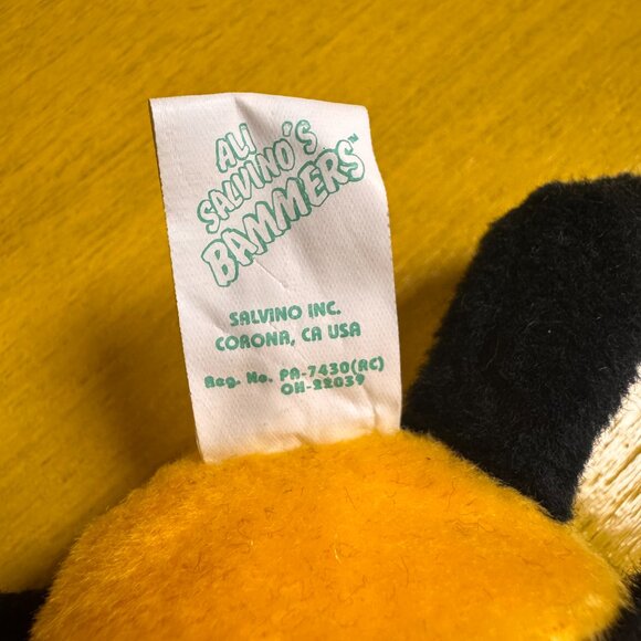 90's Vintage Salvino's Bammers Muhammad Ali Bear Bee & Butterfly Set Beanies NWT - Picture 11 of 11